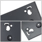 09-18 Volkswagen Tiguan Rear License Plate Mounting Bracket - Black