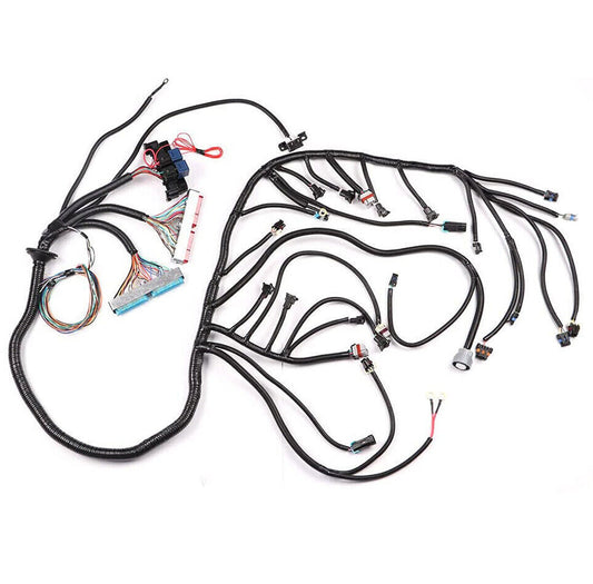 99-03 Vortec 4.8 5.3 6.0L Standalone LS Wiring Harness 4L60E DBC Cable PCM ECM