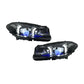 BMW 5 Series F10 / F18 LED Headlight Assembly with High / Low Beam 2011 - 2017