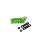 Racing Art STI Grille Emblem w/ Multiple Color Available [Universal]