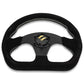 Heartbreak Lightweight Flat Racing Billet 6-Bolt Steering Wheel Black Alcantara Quadro