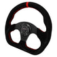 Universal Lightweight Flat Racing Billet 6-Bolt Steering Wheel