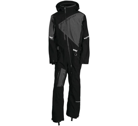 Motorfist Blitz II Suit - MF20A-M8-2X - Black/Gray - 2XL