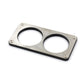 Stainless Steel Center Console Cup Holder Ash Tray Delete for 1989-1997 Mazda MX-5 Miata MK1