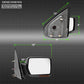 SPYDER xTune 07-14 Ford F-150 Heated Amber Seq LED Signal OEM Pwr Mirrors (Pair) (MIR-03FF07-G2-PW-RAM-SET) 9943171