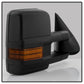 SPYDER xTune Chevy Silverado 99-02 G2 Heated Amber LED Signal Telescoping Mirrors MIR-CS99S-G2-PWH-AM-SET 9936678