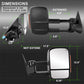 SPYDER Xtune Chevy Silverado 03-06 Manual Extendable Power Heated Adjust Mirror Right MIR-CSIL03S-PW-AM-R 9933035