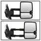 SPYDER xTune Chevy Silverado 07-13 Heated Smoke LED Signal Telescoping Mirrors MIR-CSIL07S-G2-PWH-SM-SET 9936722