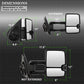 SPYDER xTune Chevy Silverado 07-13 Heated Amber LED Signal Mirrors Chrome MIR-CSIL07S-G3C-PWH-AM-SET 9936760