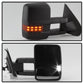 SPYDER xTune Chevy Silverado 14-16 Heated Amber LED Signal Telescoping Mirrors MIR-CSIL14S-G2-PWH-AM-SET 9936708