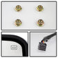 SPYDER xTune Chevy Silverado 14-16 Heated Amber LED Signal Mirror Chrome MIR-CSIL14S-G3C-PWH-AM-SET 9936777