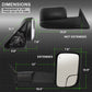 SPYDER Xtune Dodge Ram 98-01 Manual Extendable Power Heated Adjust Mirror Right MIR-DRAM98-PW-R 9932809