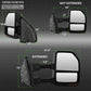SPYDER xTune 08-15 Ford F-250 SD Heated Adj LED Signal Power Mirror - Smk (MIR-FDSD08S-G4-PW-RSM-SET) 9943126