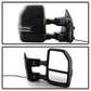 SPYDER xTune 99-07 Ford Super Duty LED Telescoping Manual Mirrors - Smk (Pair) (MIR-FDSD99S-G4-MA-RSM-SET) 9943140