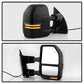 SPYDER xTune 99-07 Ford SuperDuty Heated LED Telescoping Pwr Mirrors-Smk (Pair) (MIR-FDSD99S-G4-PW-RSM-SET) 9943157