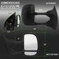 SPYDER Xtune Ford Superduty 02-07 Manual Extendable Power Adjust Mirror Right MIR-FDSD99S-PW-R 9932847