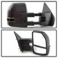 SPYDER xTune 04-14 Ford F-150 Heated LED Telescoping Mirrors - Smoke (Pair) (MIR-FF15009S-G4-PWH-SM-SET) 9943089
