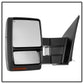 SPYDER xTune 04-14 Ford F-150 Heated Amber LED Signal Telescoping Mirror (Pair) (MIR-FF15009S-PWH-AM-SET) 9937644
