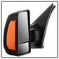 SPYDER xTune 07-14 Toyota Tundra Heated Amber LED Signal Telescoping Mirror -Left (MIR-TTUN07S-PWH-L) 9937590