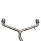 3.5" Stainless Tip Catback Exhaust for VW Golf GTI 2.0T MK6 MKVI 10-14 304SS