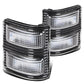 2008-2015 Ford Super Duty Towing Mirror Side Lights - Black/Amber