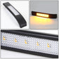 2009-2014 Ford F-150 Towing Mirror Side Lights - Chrome/Amber LED Pair