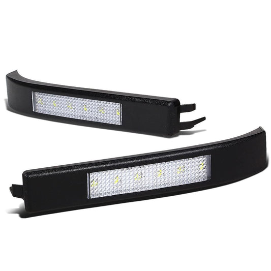2009-2014 Ford F-150 Towing Mirror Side Lights - Chrome/White LED