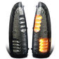 2000-2007 Ford F-250 F-350 Towing Mirror Side Lights - Smoke Amber LED