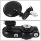 Motorcycle Bar End Mirror Black