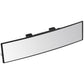 Universal Convex Wide Angle Rear View Mirror 11x3 Black