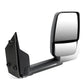 03-18 Chevy Express GMC Savana Manual Side Mirror Right Black