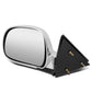 88-02 Chevrolet C/K Series Manual Power Side Mirror Left Black