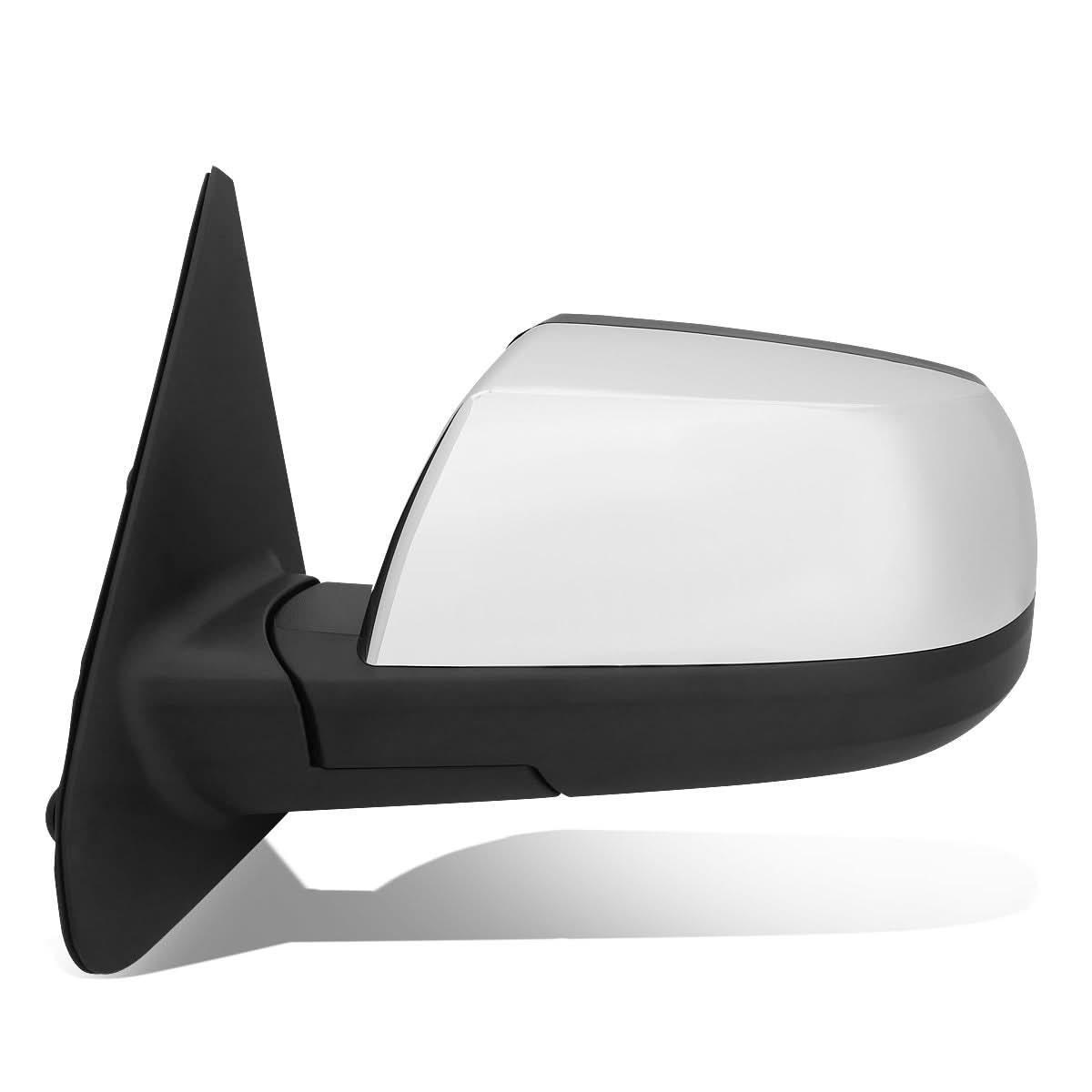 07-16 Toyota Tundra QE Style Manual Side Mirror - Chrome