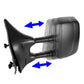 2005-2015 Nissan Frontier Manual Side Mirror - Left Black