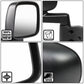 03-06 Jeep Wrangler QE Style Manual Side Mirror - Left Black