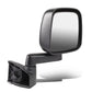 2003-2006 Jeep Wrangler Manual Side Mirror Right Black