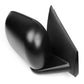 04-09 Dodge Durango Manual Side Mirror Right Black