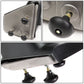 04-09 Dodge Durango Manual Side Mirror Right Black