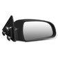 06-10 Hyundai Sonata Manual Side Mirror - Right - Black