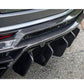 MSY Style Dry Carbon Fiber Rear Diffuser for Lamborghini Urus
