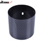 Universal Fitment 4Inch N1 Style Rear Muffler Exhaust Tip Carbon Fiber