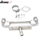 Fits 13-20 FRS/BRZ/Toyota 86 Resonated Dual Catback Exhaust 4.5 Tip