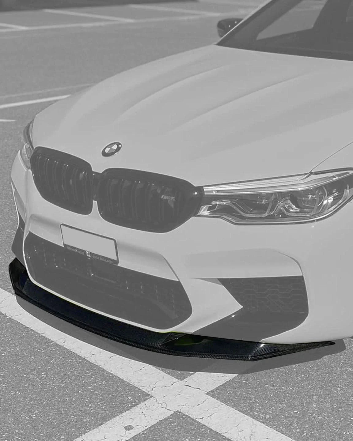 BMW 5 Series F90 M5 GTS Style Carbon Fiber Front Lip Splitter (2019 +)