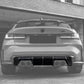 BMW 3 Series G80 M3 G82 G83 M4 Euro Version OE Style Carbon Fiber Rear Diffuser (2019 - 2024)
