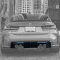 BMW 3 Series G80 M3 G82 G83 M4 Euro Version OE Style Carbon Fiber Rear Diffuser (2019 - 2024)