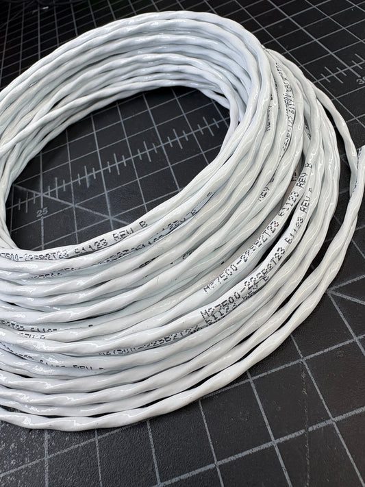 MIL-DTL-27500 Spec 55 Shielded Cable – M22759/32-22 (Sold by the Foot)