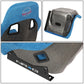 Prisma Ultra Style Fixed Back Bucket Racing Seat Blue Alcantara - FRP