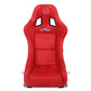 Prisma Ultra Style Fixed Back Bucket Racing Seat - FRP
