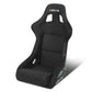 Bucket Racing Seat Large Fiberglass Carbon Fiber Black Green