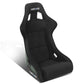 Bucket Racing Seat Large Fiberglass Carbon Fiber Black Green